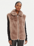 PINKO Varrukateta jakk Deyn Gilet 105107 A2WN D01 Beež Regular Fit