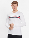 Tommy Hilfiger Pikkade varrukatega T-s&auml;rk MW0MW32366 Valge Slim Fit M