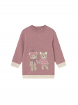 Mayoral Kootud kleit 2911 Roosa Relaxed Fit 12M