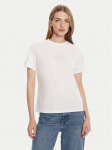 Calvin Klein Jeans T-s&auml;rk Classic Monologo LV047D873G Valge Regular Fit XXS