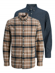 Jack & Jones S&auml;rkide komplekt Blubarkley 12294328 Beež Regular Fit