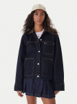 Tommy Jeans Teksajakk Chore DW0DW21981 Tumesinine Regular Fit