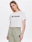 Columbia T-s&auml;rk North Casades 1930051 Valge Cropped Fit