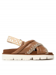 Mou Sandaalid New Bio # 03 Criss-Cross Upper SW461004C Pruun