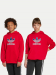 adidas Pluus Trefoil JV8652 Punane Loose Fit