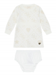 Guess Kootud kleit A5BK02 Z39N0 Beež Regular Fit