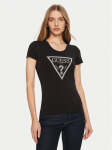 Guess T-s&auml;rk SS CN SHINY TRIANGLE Must Shirt Fit