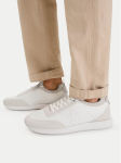 Calvin Klein Tossud Retro Runner Sock Laceup Mix YM0YM01414 Valge