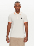 Napapijri Polo s&auml;rk E-Macas NP0A4ID5N1A1 Valge Regular Fit