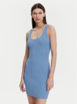 MICHAEL Michael Kors Kootud kleit MS5830I33D Sinine Slim Fit S