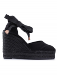 Casta&ntilde;er Espadrillid Carina C/8ED/001 020966-100 Must 36