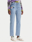 Desigual Teksad Sunflower 25WWDD23 Sinine Straight Fit