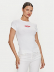 Guess Jeans T-s&auml;rk W4YI64 KA0H1 Valge Slim Fit