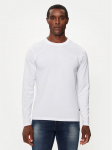 JOOP! Jeans Pikkade varrukatega T-s&auml;rk 30033284 Valge Modern Fit