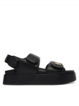 Tommy Hilfiger Sandaalid Leather Sporty Platform Sandal FW0FW09119 Must 36