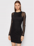 ROTATE Kokteilikleit Monique RT851 Must Slim Fit