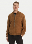 BOSS Nahkjope H-Muller 50543213 Pruun Regular Fit