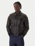 Aeronautica Militare Nahkjope 252PN0963U100839 Must Regular Fit