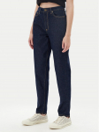 Guess Jeans Teksad W4YA0D D5CC1 Tumesinine Mom Fit