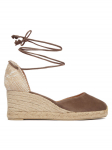 Casta&ntilde;er Espadrillid Carina 21741 Pruun