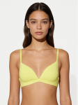 Tommy Hilfiger Bralette rinnahoidja UW0UW06041 Helekollane