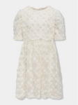 Kids ONLY Elegantne kleit Rosita 15320277 Valge Regular Fit