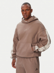adidas Pluus Kit 3-Stripes Hoodie KW2406 Beež Regular Fit