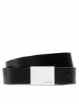Calvin Klein Meeste p&uuml;ksirihm Formal Plaque Belt 3.5cm K50K504309 Must