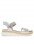Skechers Sandaalid Bobs Sun Ray 114415/SIL H&otilde;bedane