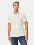 Calvin Klein Jeans Polo s&auml;rk Monogram LV04RC276G Valge Regular Fit
