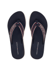 Tommy Hilfiger Varbavahesandaalid Th Corporate Wedge Summer Sandal FW0FW09695 Tumesinine