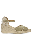 Geox Espadrillid D Gelsa Low D45NGA 00022 C3704 Khakiv&auml;rviline