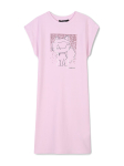 Karl Lagerfeld Kids Igap&auml;evane kleit Z30456 D Roosa Regular Fit