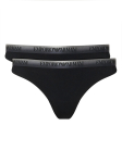 Emporio Armani Underwear Stringide komplekt EW005512 AF25572 UC001 Must