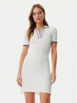 Guess Kootud kleit W5GK84Z3L10 Valge Regular Fit XXL
