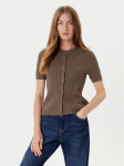Tommy Hilfiger Kardigan WW0WW45707 Pruun Slim Fit