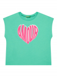United Colors Of Benetton Top 3JERC10PB Roheline Regular Fit
