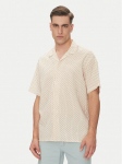 Jack & Jones S&auml;rk Luke 12277185 Beež Relaxed Fit
