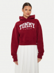 Tommy Jeans Pluus Varsity DW0DW19291 Punane Relaxed Fit XL
