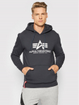 Alpha Industries Pluus Basic 178312 Tumesinine Regular Fit