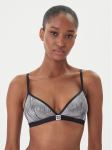 HUGO Bralette rinnahoidja Plisse 50549909 H&otilde;bedane