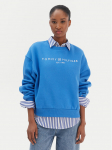 Tommy Hilfiger Pluus Corp Logo WW0WW47831 Sinine Regular Fit