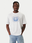 HUGO T-s&auml;rk Namerix 50554350 Valge Regular Fit
