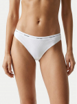 Calvin Klein Underwear Stringid LV00QD5357 Valge XS