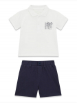 Guess Komplekti kuuluvad polo s&auml;rk ja &scaron;ortsid I6GG03 KADZ4 Tumesinine Regular Fit