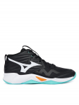 Mizuno Saalijalatsid Wave Momentum Pro Mid V1GA2545 Must