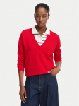 Tommy Jeans Kampsun Essential DW0DW19888 Punane Regular Fit