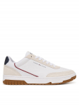 Tommy Hilfiger Tossud Th Basket Core Leather Suede Mix FM0FM05881 Valge
