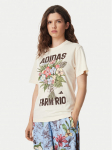 adidas T-s&auml;rk Fram Rio Graphic KR0280 Kreemjas Regular Fit