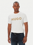 HUGO T-s&auml;rk Dulivio_U263 50564790 Valge Regular Fit